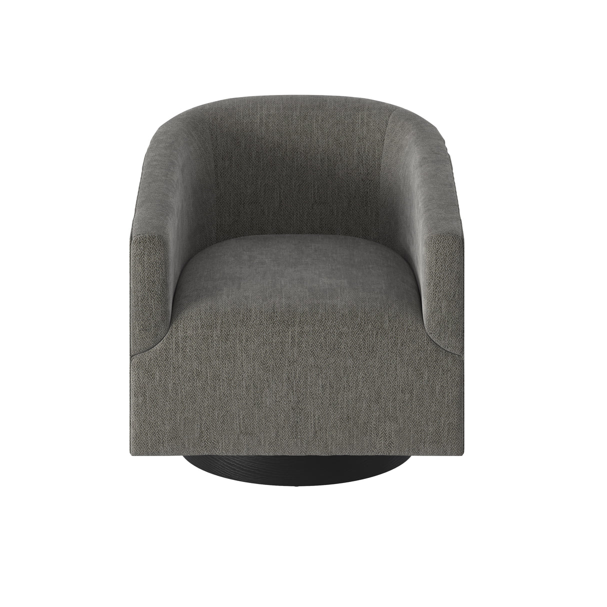 Garland Charcoal Wood Base Swivel Chair - Home Elegance USA