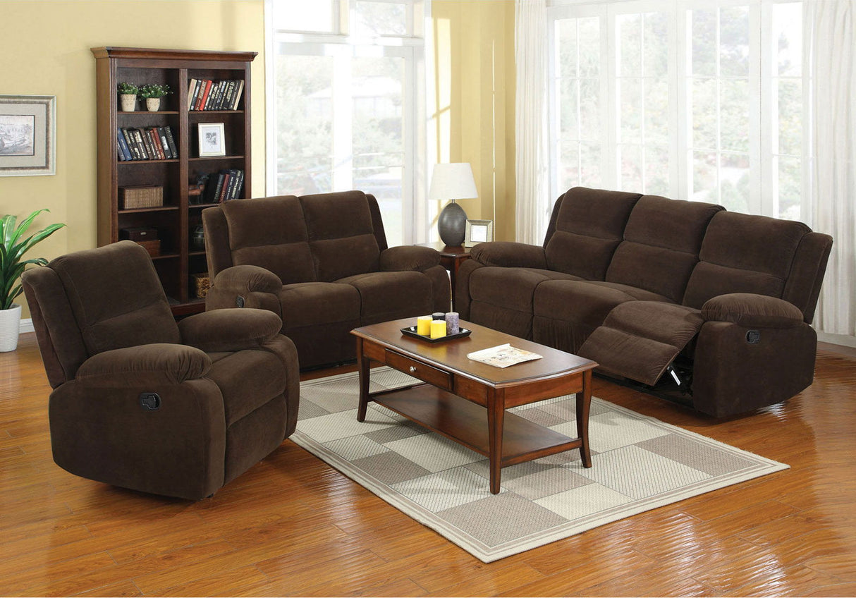 Haven - Recliner - Dark Brown - Home Elegance USA