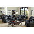 Frederick - Sofa & Love Seat & Chair - Black