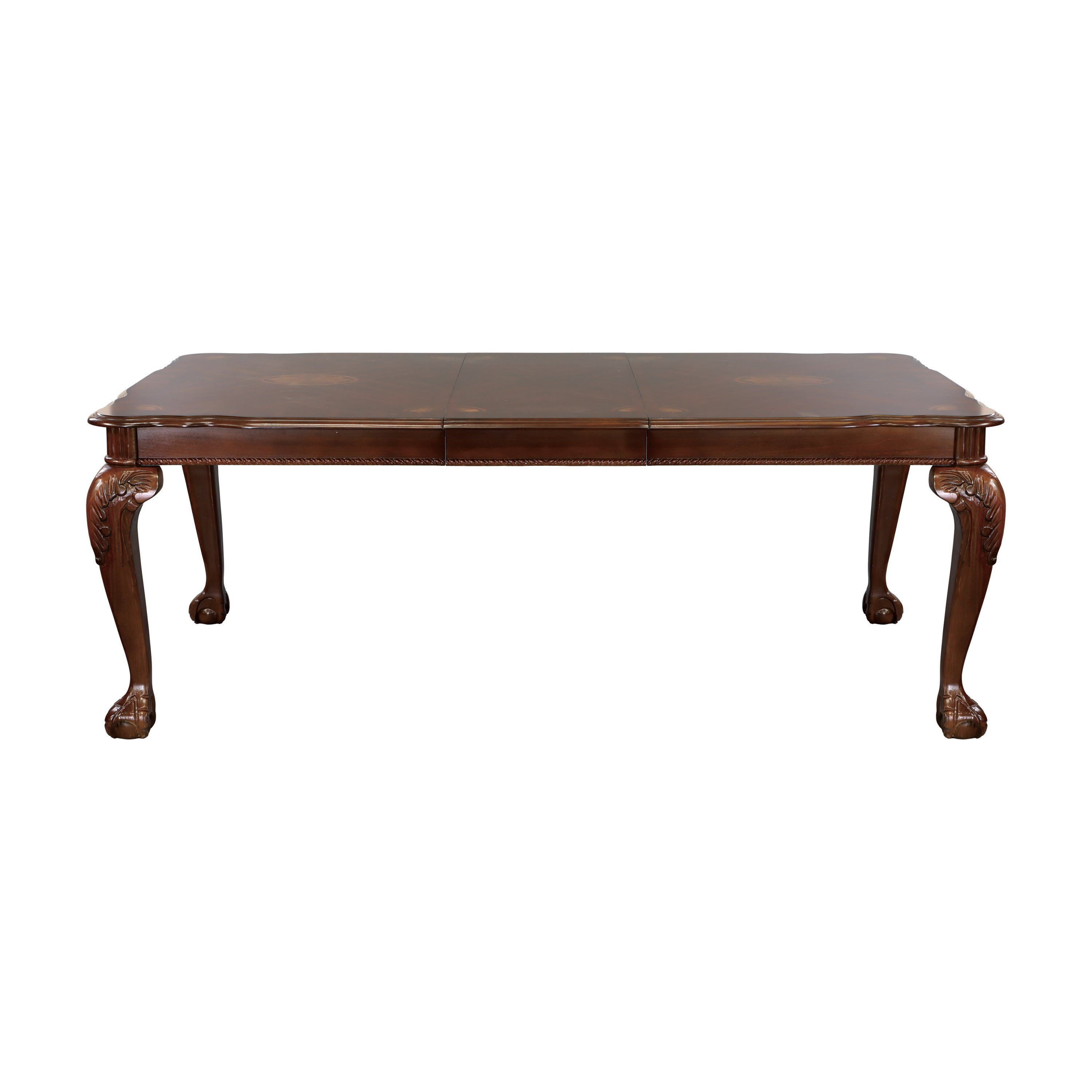 Dark mahogany dining online table