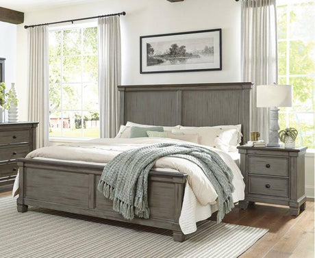 Homelegance - Weaver 3 Piece Queen Bedroom Set In Antique Gray - 1626Gy-1-3Set