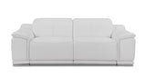 Global United Genuine Italian Leather Power Reclining Sofa