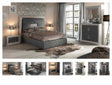 Enzo 5 Piece Queen Bedroom Set With Storage Kit In Grey - Enzostoragekitqs-5Set | ESF