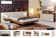 Elena 3 Piece Bedroom Eastern King Bed Set In Walnut - Elenabedks-3Set | ESF