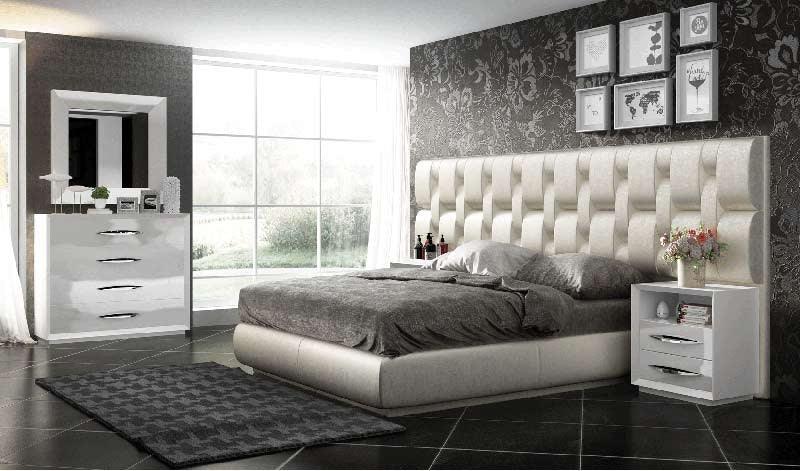 Esf Furniture - Franco Spain Emporio 4 Piece King Bedroom Set - Emporiokbdd-4Set