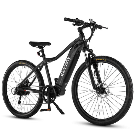 E27179 Elecony Electric 27.5" Adults Bike, Removable Hidden 36V 10Ah Lithium Battery 350W Brushless Motor City Ebike, 20MPH Assist, Disc Brake, 7 Speed System