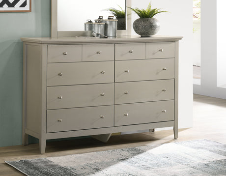 Glory Furniture Hammond G5403-D Dresser , Silver Champagne - Home Elegance USA