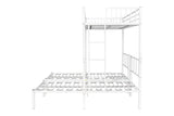 Triple twin bunk bed, can be separated into 3 twin beds - Home Elegance USA