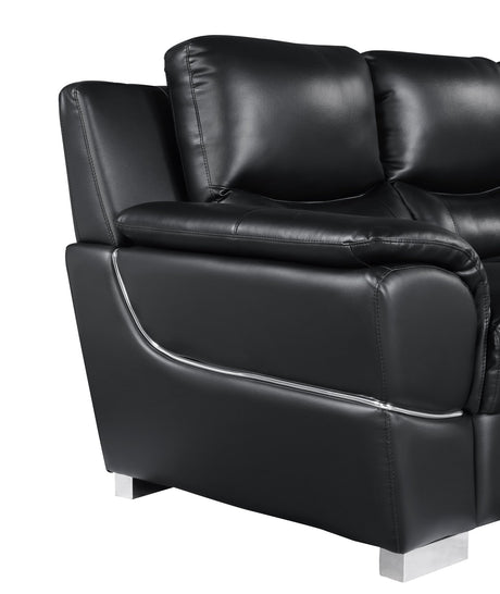 Genuine Leather Chair - Home Elegance USA