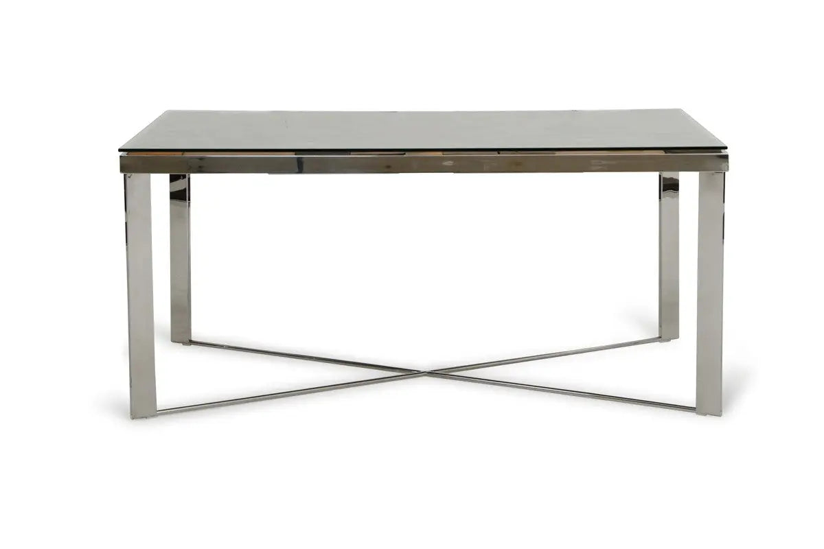 Vig Furniture - Modrest Santiago Modern Rectangular Wood Mosaic Dining Table - Vgewf2193Ab