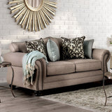 Jarauld - Sofa & Loveseat - Dark Taupe - Home Elegance USA