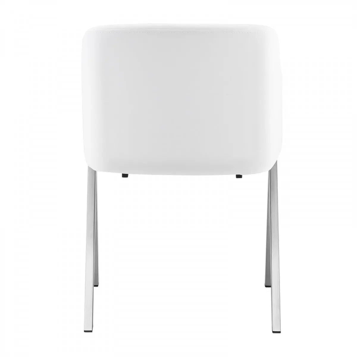 Vig Furniture - Modrest Darcy Modern White Leatherette Dining Chair (Set Of 2) - Vgewf3202Bf-Wht