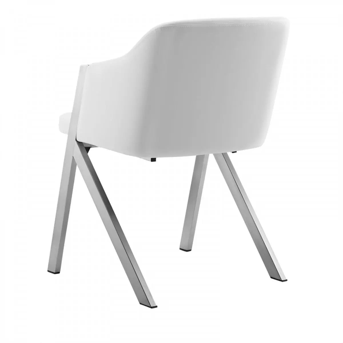 Vig Furniture - Modrest Darcy Modern White Leatherette Dining Chair (Set Of 2) - Vgewf3202Bf-Wht