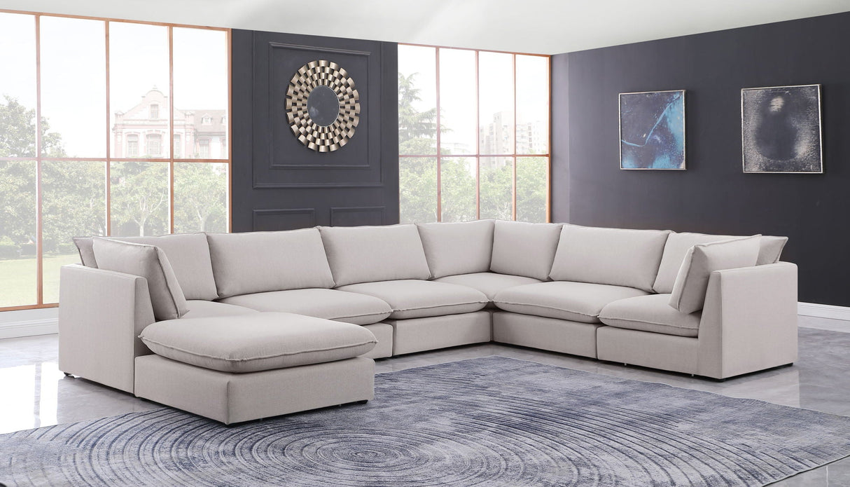 Mackenzie - Modular Sectional 7 Piece - Beige - Home Elegance USA