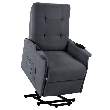 Orisfur. Power Lift Chair for Elderly with Adjustable Massage Function Recliner Chair for Living Room Home Elegance USA