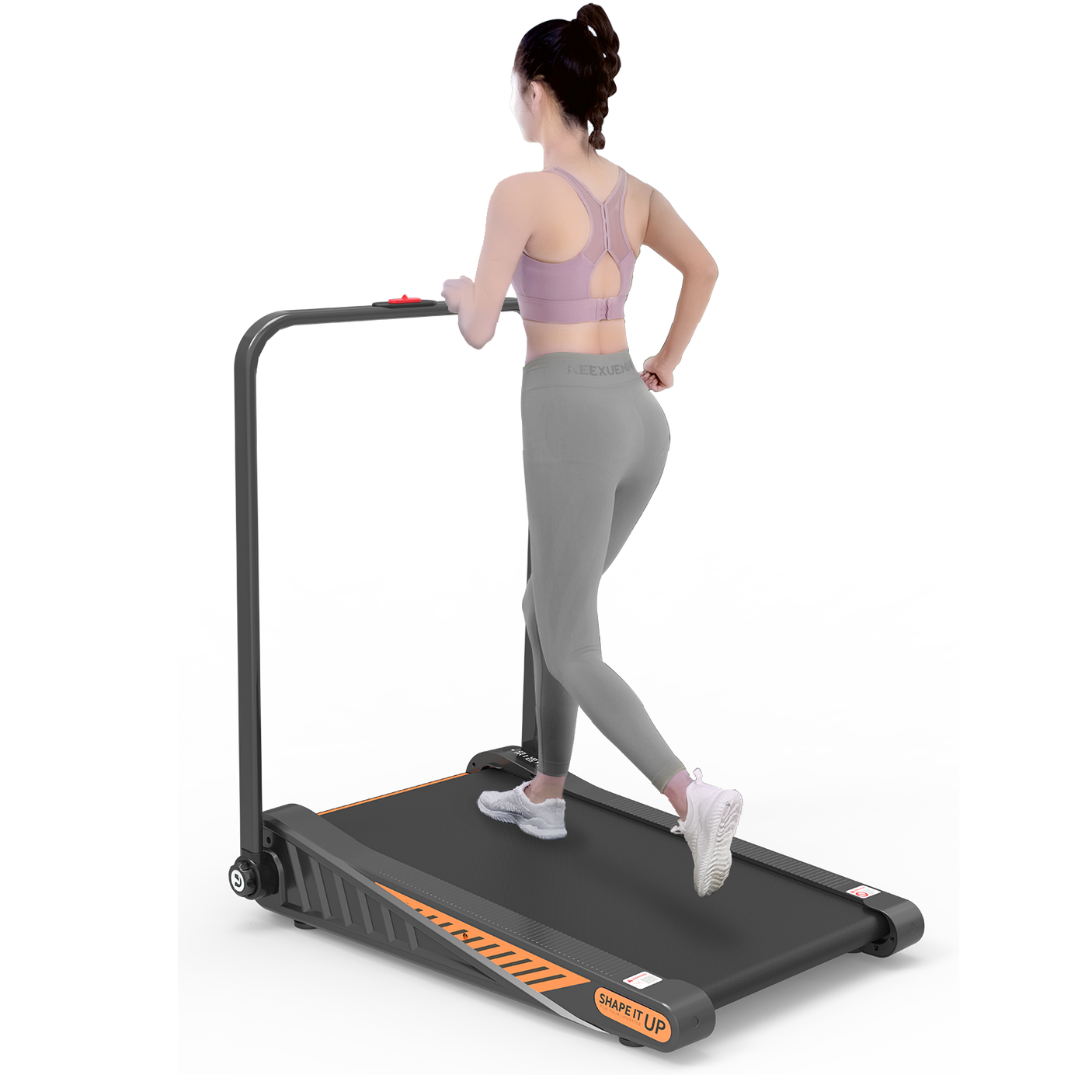 Under Desk Walking Pad, Treadmill 15% Incline 2.0HP 240LBS with Remote Control