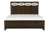 Homelegance - Griggs Queen Bed In Dark Brown - 1669-1*