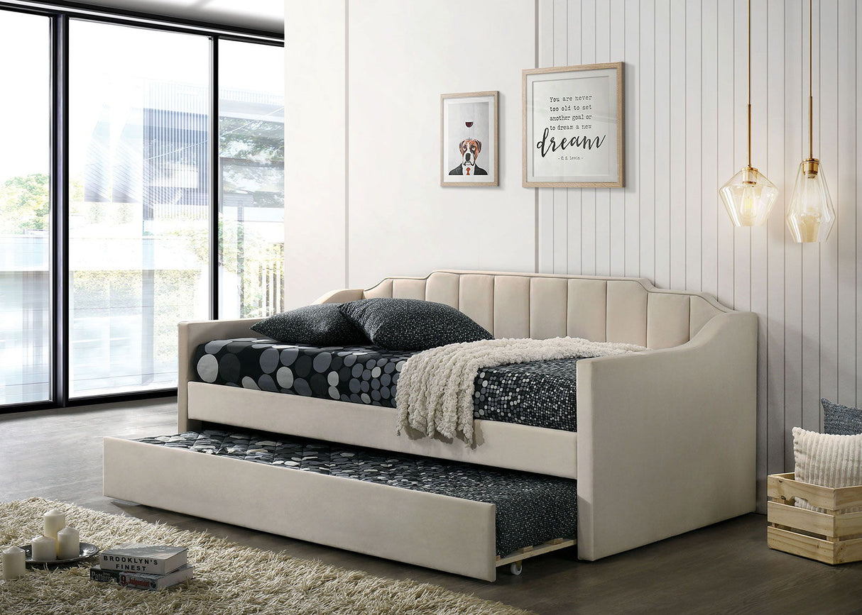 Kosmo - Twin Daybed - Beige - Home Elegance USA