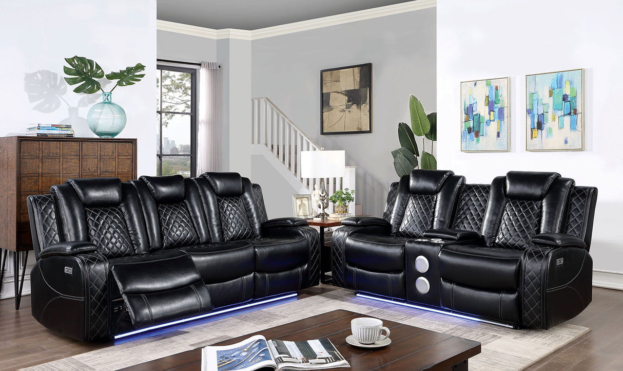 Lubeck - Power Sofa & Loveseat - Home Elegance USA