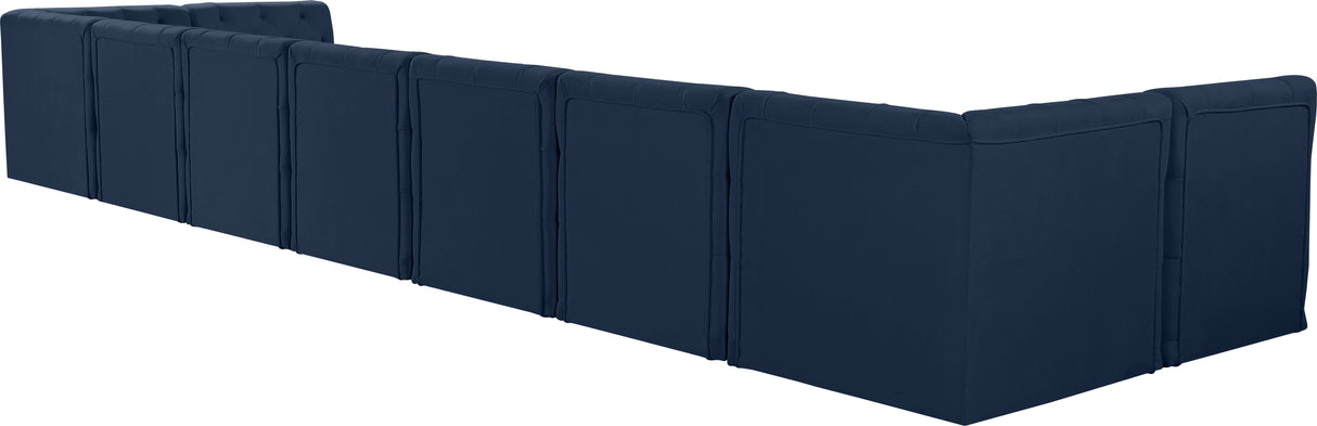 Tuft - Modular Sectional 9 Piece - Navy - Home Elegance USA