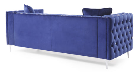 Glory Furniture Paige G829A-S Sofa , BLUE - Home Elegance USA