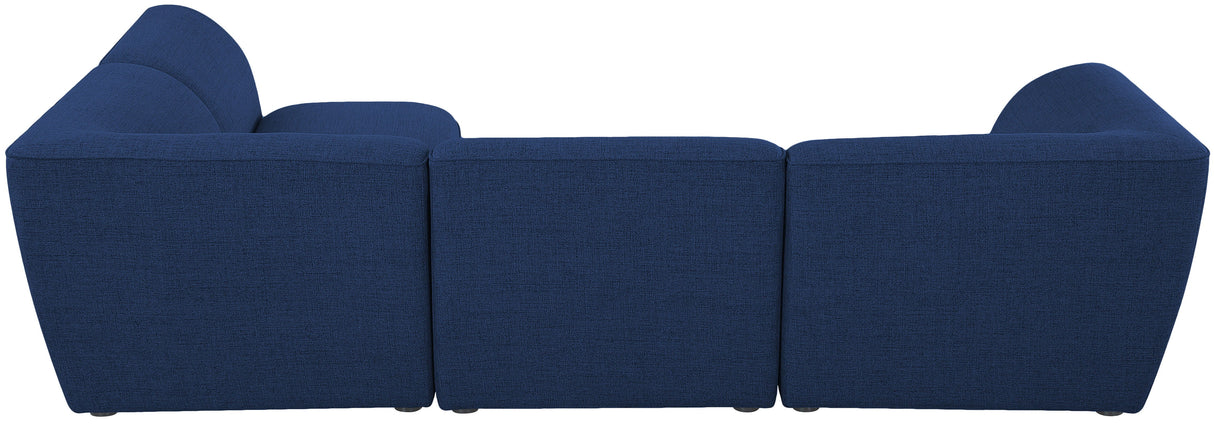 Miramar - Modular Sectional 4 Piece - Navy - Home Elegance USA