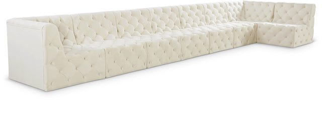 Tuft - Modular Sectional 8 Piece - Cream - Home Elegance USA