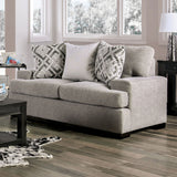 Polly - Sofa & Loveseat - Light Gray - Home Elegance USA