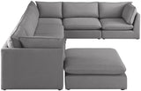 Mackenzie - Modular Sectional 7 Piece - Gray - Home Elegance USA