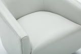 Garland Dove Grey Wood Base Swivel Chair - Home Elegance USA