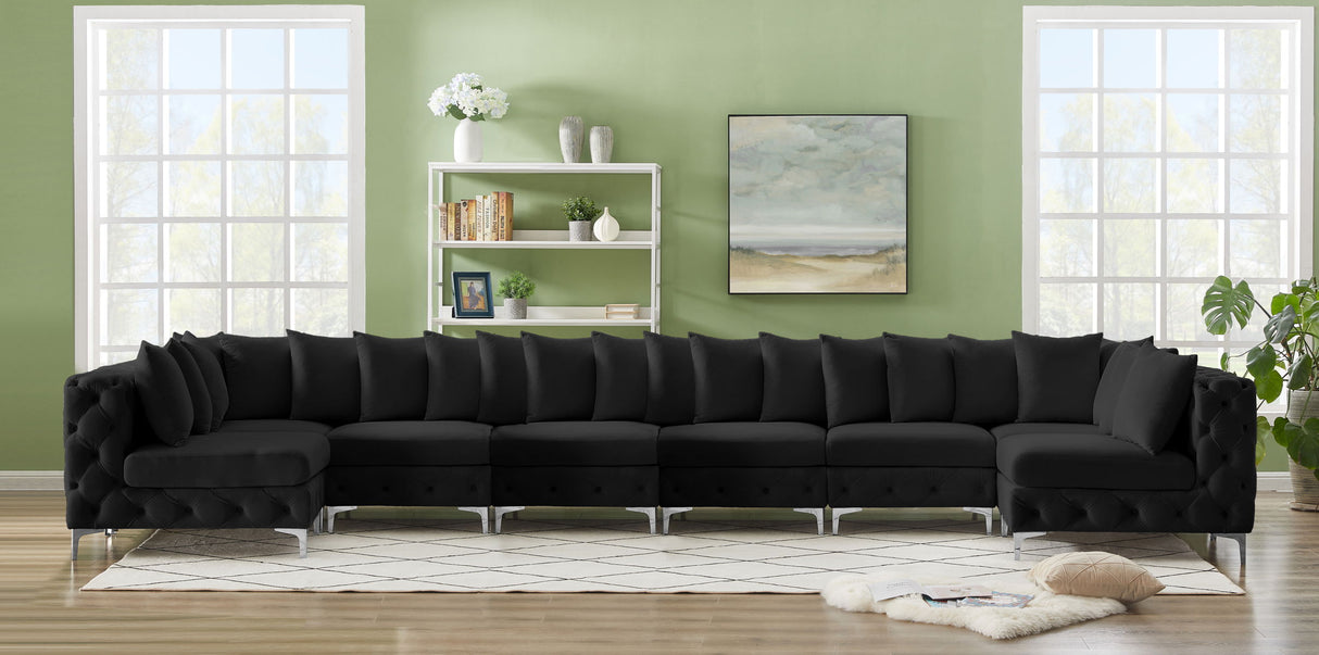 Tremblay - Modular Sectional 8 Piece - Black - Home Elegance USA