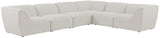 Miramar - Modular Sectional 6 Piece - Cream - Fabric - Home Elegance USA