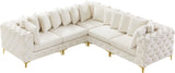 Tremblay - Modular Sectional 5 Piece - Cream - Home Elegance USA