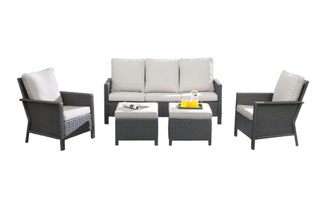 outdoor wicker sectional sofa set 1S+1S+3S