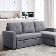 Polly - Sectional - Gray