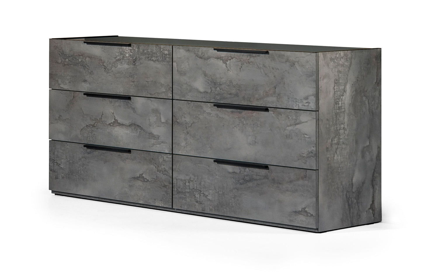 Vig Furniture Nova Domus Ferrara - Modern Volcano Oxide Grey Dresser