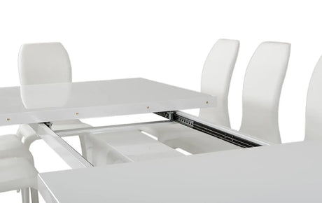 Vig Furniture - Bono "Z" - Modern White Dining Table - Vggubono