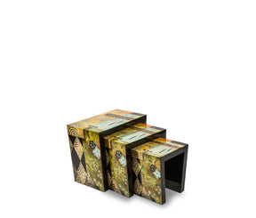 Illusions Nesting Tables, 3Pc - Fs-Ilusn-039 - Aico Furniture