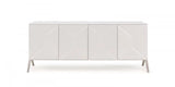 Vig Furniture - Modrest Candid Modern White Buffet - Vgvcg1109