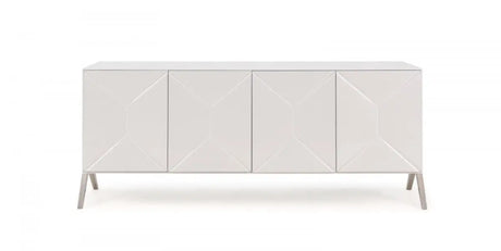 Vig Furniture - Modrest Candid Modern White Buffet - Vgvcg1109