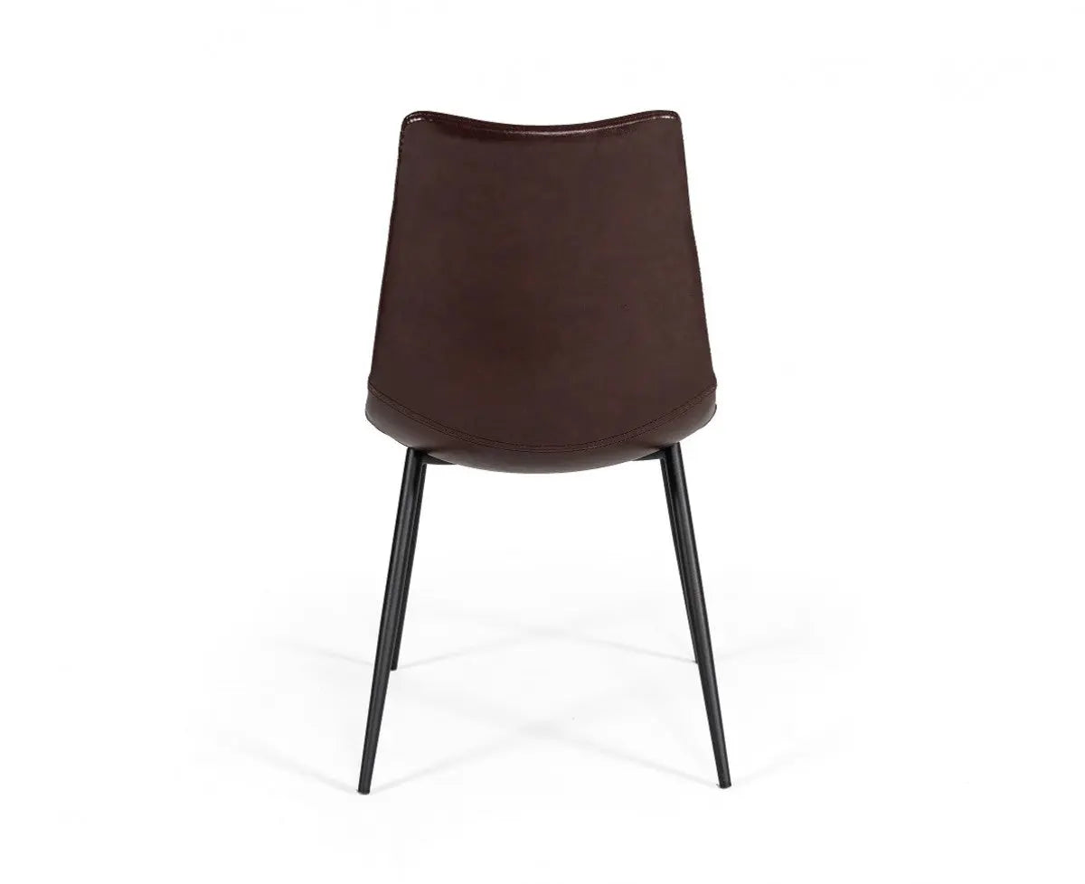 Vig Furniture - Gilliam - Modern Brown Dining Chair (Set Of 2) - Vghr3260-Brn