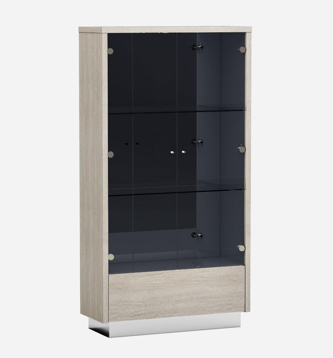 J&M Furniture - Giorgio Vitrine In Light Maple - 17142-V