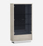 Giorgio Vitrine In Light Maple - 17142-V | J&M