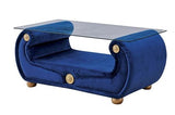 Esf Furniture - Giza Coffee Table Blue - Gizacoffeetableblue