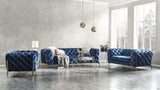 J&M Furniture - Glamour Chair In Blue - 17182-C