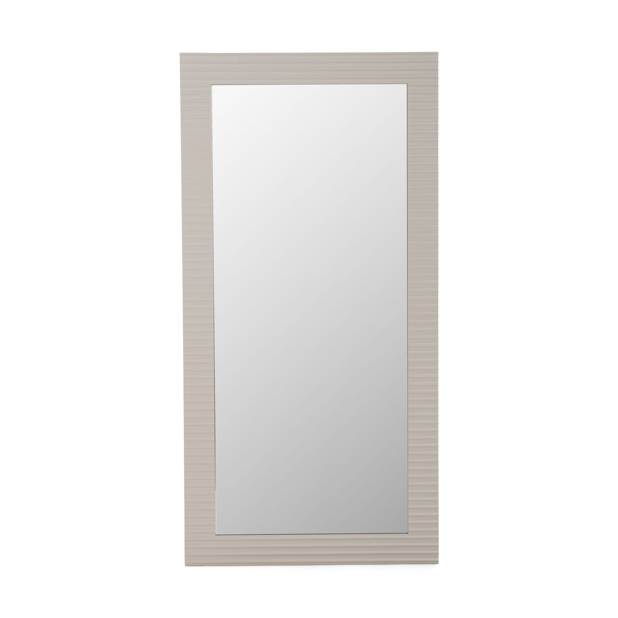 Vig Furniture Modrest Glinda - Modern Beige Floor Mirror