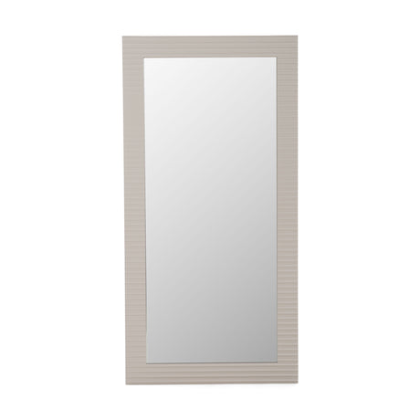 Vig Furniture Modrest Glinda - Modern Beige Floor Mirror