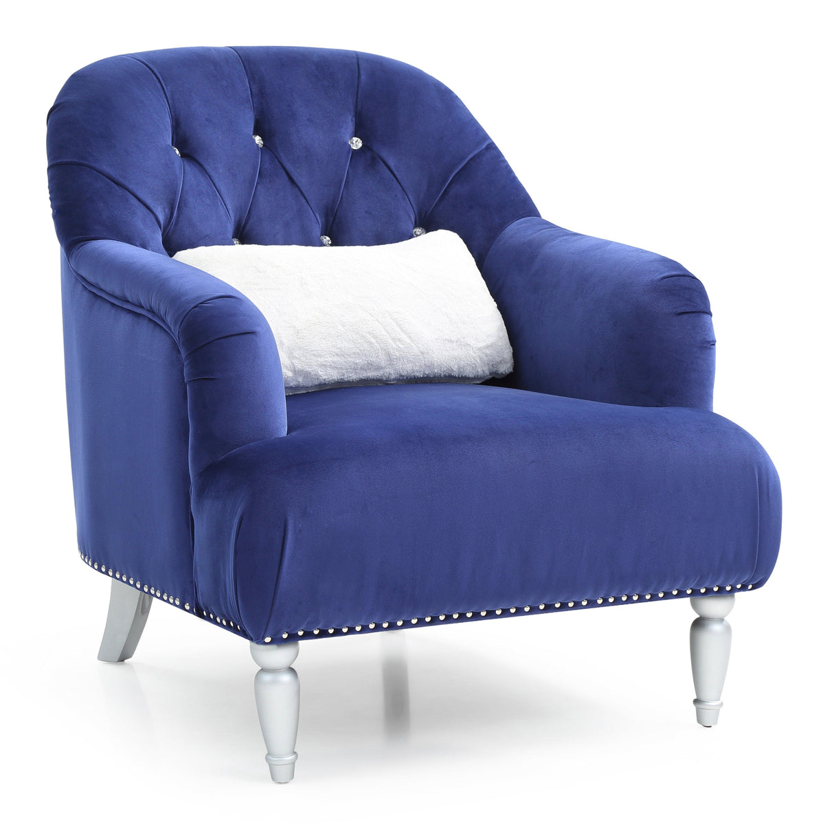 Glory Furniture Jewel G750-C Chair , BLUE - Home Elegance USA