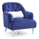 Glory Furniture Jewel G750-C Chair , BLUE - Home Elegance USA