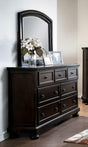Begonia Dresser With Mirror 1718Gy-5-6 | Homelegance - sold by Home Elegance USA